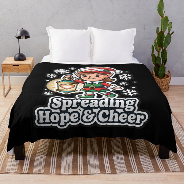 Item preview, Oncology Nurse Christmas Spreading Hope and Cheer designed and sold by VitalDesigner.