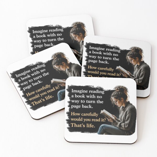 Item preview, Imagine Reading A Book - Life Quote Book Lover Sticker designed and sold by Nicolae-SCROCIOB-Shop.