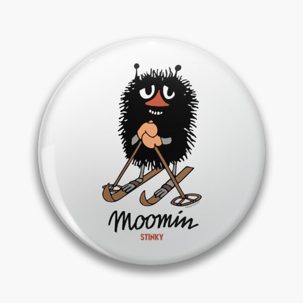 Item preview, Moomin Moomintroll On Skis designed and sold by MerriliGueneve.