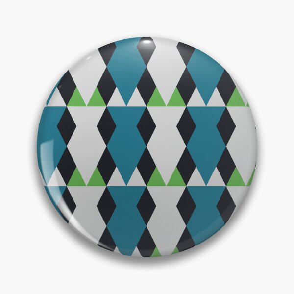 Item preview, Geometric Christmas Tree Green and Teal Pattern designed and sold by PatternXOXO.
