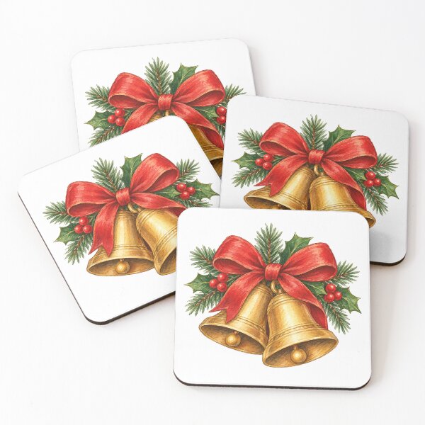 Item preview, Merry Christmas Christmas bell designed and sold by RobertMartinArt.