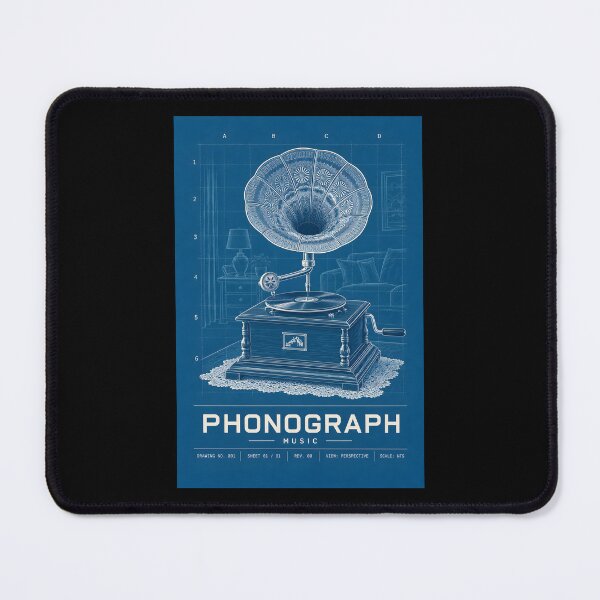 Item preview, Phonograph Blueprint designed and sold by Durro.