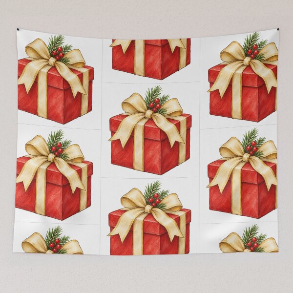 Item preview, Merry Christmas Christmas gift designed and sold by RobertMartinArt.