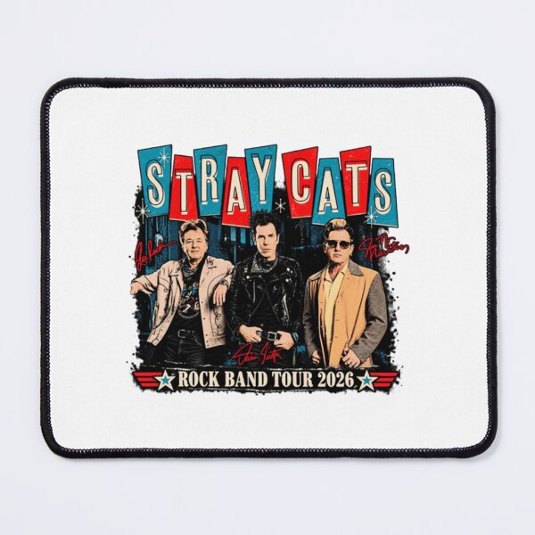 Item preview, Stray Cats Rockabilly Band 2026 Tour Design designed and sold by kurisawaart.