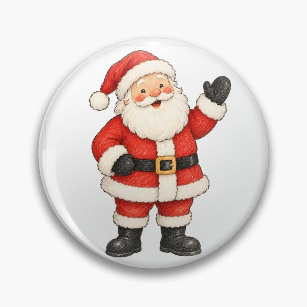 Item preview, Merry Christmas Santa Clause designed and sold by RobertMartinArt.