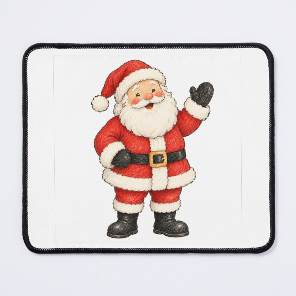 Item preview, Merry Christmas Santa Clause designed and sold by RobertMartinArt.