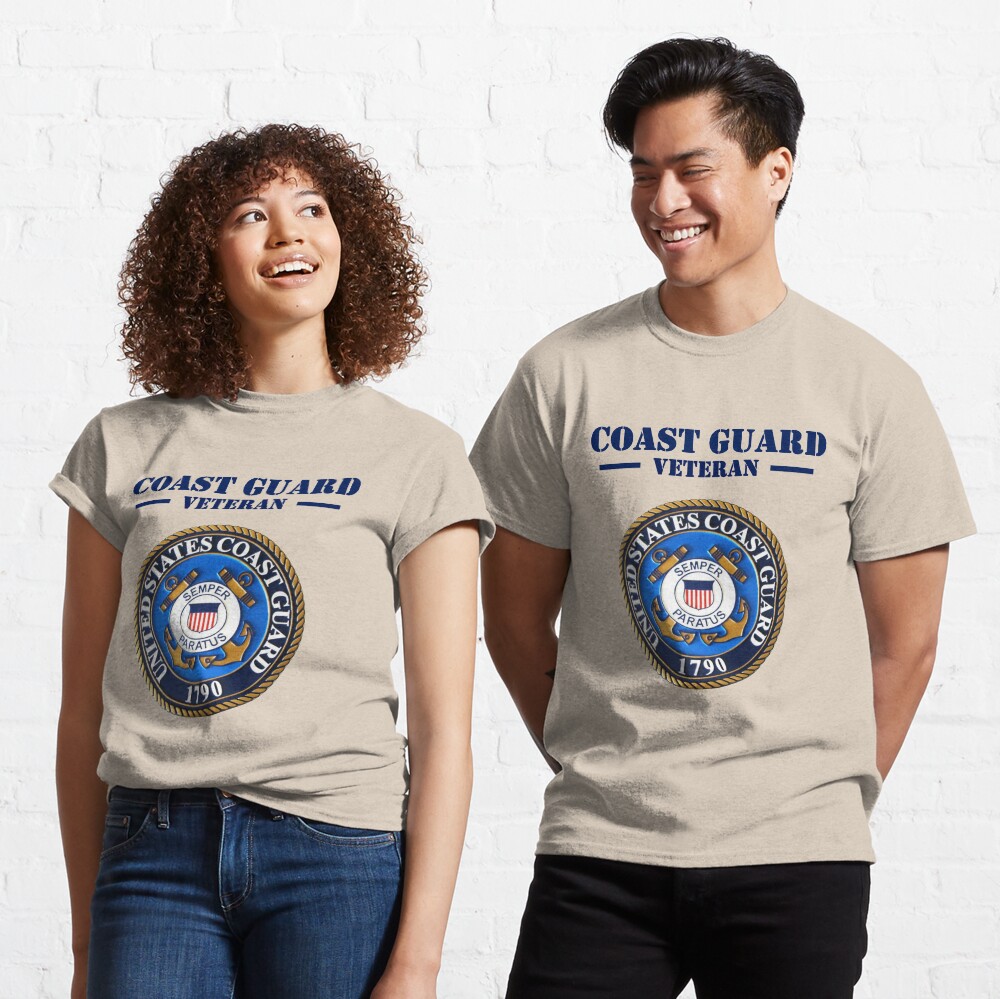 Coast Guard Veteran Design by MbrancoDesigns Classic T-Shirt