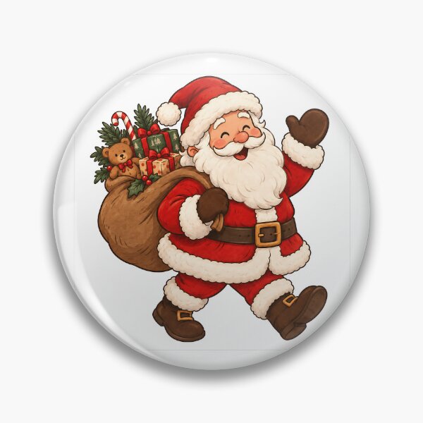 Item preview, Merry Christmas Santa Clause designed and sold by RobertMartinArt.