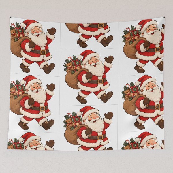 Item preview, Merry Christmas Santa Clause designed and sold by RobertMartinArt.