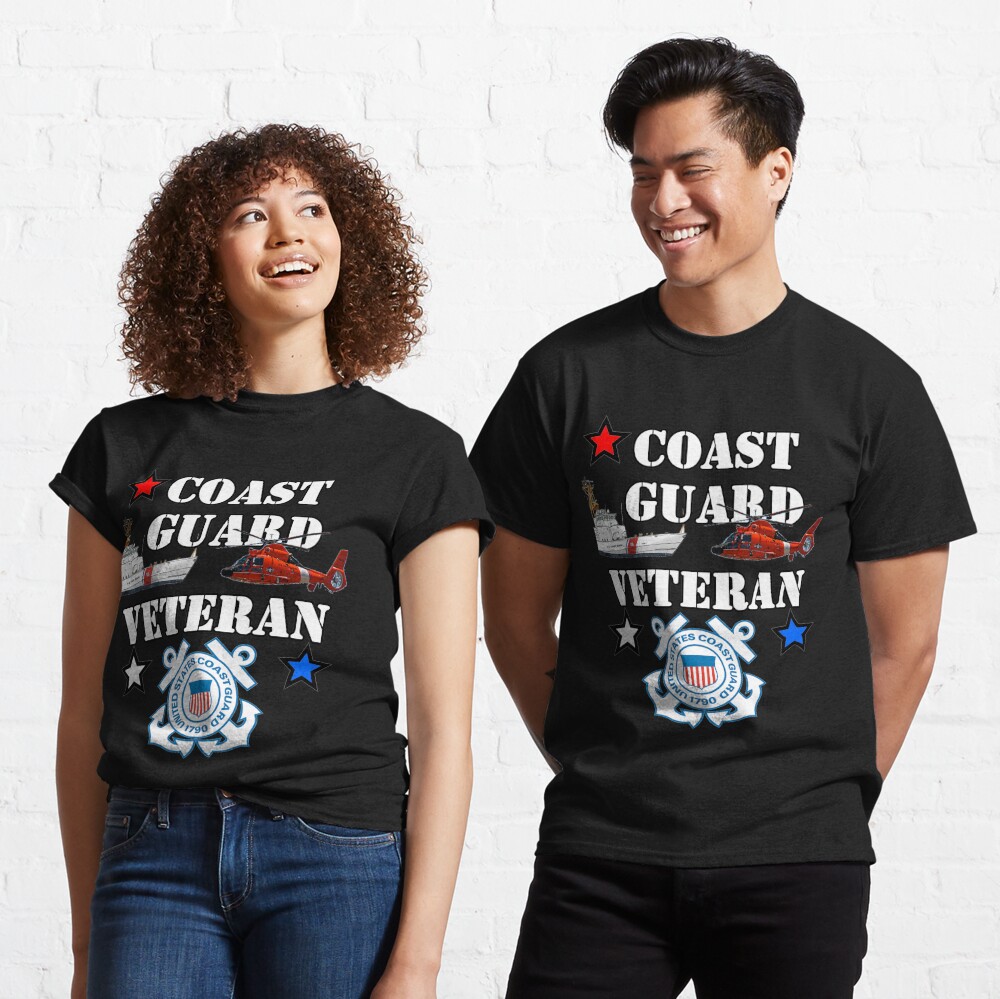 Coast Guard Veteran Design by MbrancoDesigns Classic T-Shirt