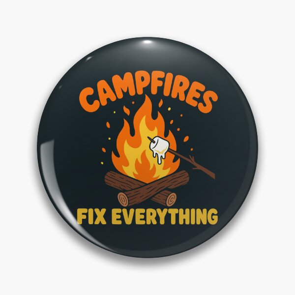 Item preview, Campfires Fix Everything Outdoor Smores Night designed and sold by fadilow.
