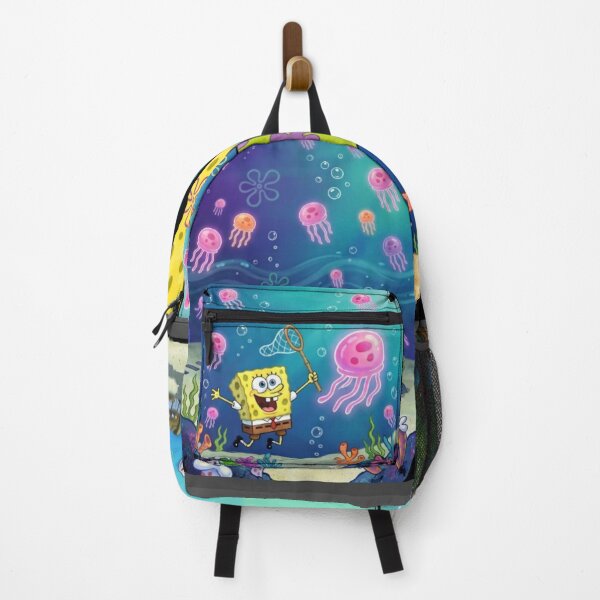 Item preview, SpongeBob and jellyfish designed and sold by DesignerDrop.
