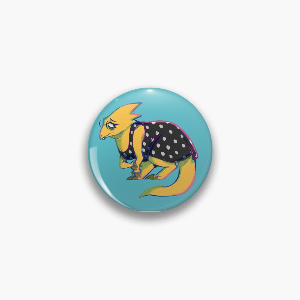 Item preview, Pin designed and sold by Ravewolfie.