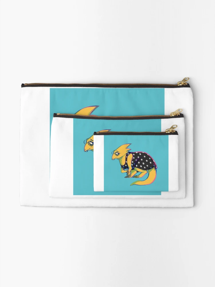 Thumbnail 2 of 4, Zipper Pouch, Alphys designed and sold by Ravewolfie.