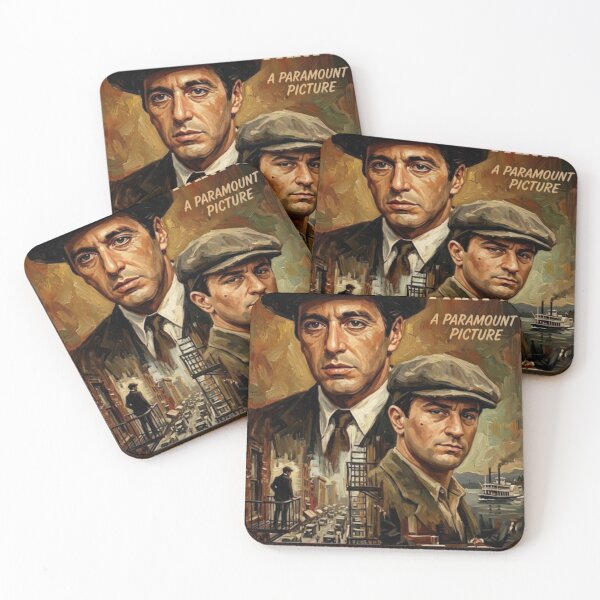 Item preview, The Godfather Part II Crime Drama Fine Art Tribute designed and sold by Art's Diner.