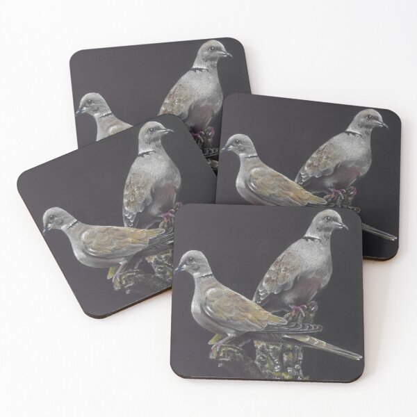 Item preview, Collard Doves designed and sold by YamDrawn.