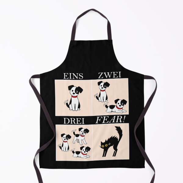 Item preview, Learning German Fear: Eins, Zwei, Drei - Cat FEAR (dark background) designed and sold by Groenendijk.