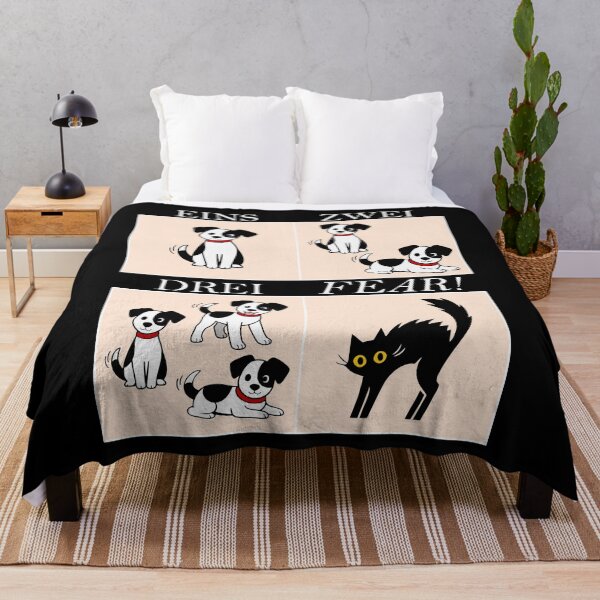 Item preview, Learning German Fear: Eins, Zwei, Drei - Cat FEAR (dark background) designed and sold by Groenendijk.