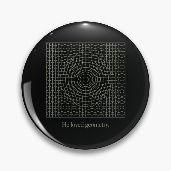 Item preview, He Loved Geometry designed and sold by MeaningIsUse.