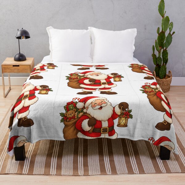 Item preview, Merry Christmas Santa Clause designed and sold by RobertMartinArt.