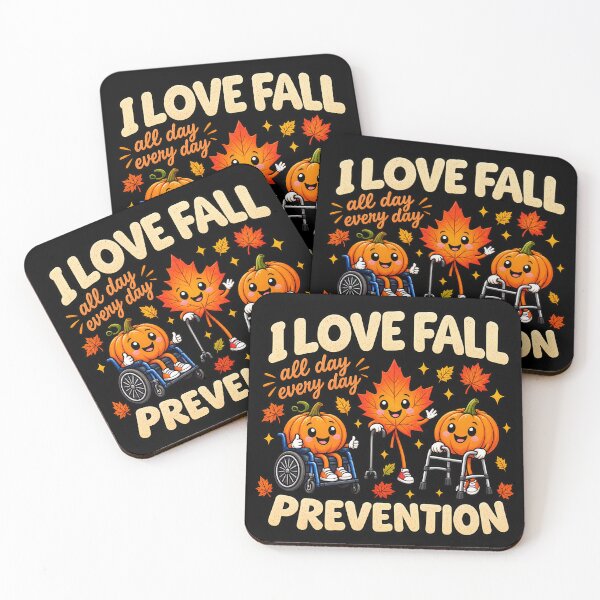 Item preview, I Love Fall Prevention Funny Halloween Pumpkins Autumn Safety Awareness designed and sold by Rtcraftani.
