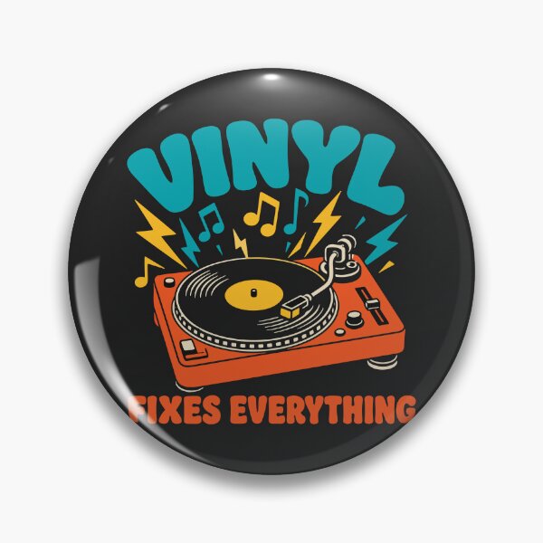 Item preview, Vinyl Fixes Everything Retro Record Player designed and sold by fadilow.