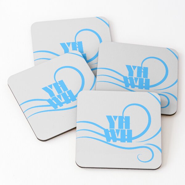Item preview, Yahweh Breath Praises The Lord's Name (YHWH) (Light Blue) designed and sold by Faithful Foxes.