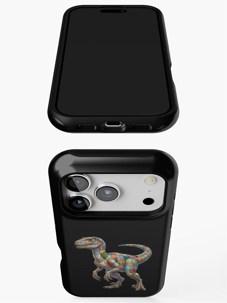 Thumbnail 3 of 4, iPhone Case, dinosaur designed and sold by ReneMM.