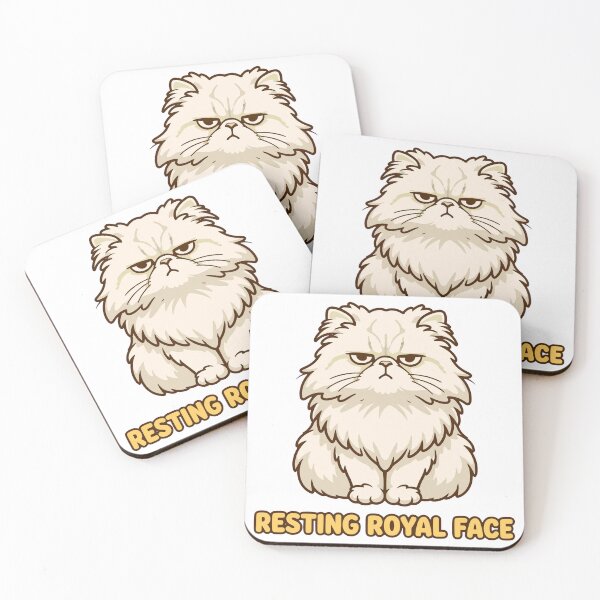 Item preview, Funny Persian Cat Shirt, Resting Royal Face, Persian Cat Lover Gift, Persian Owner Tee, Cat Mom Gift, Persian Cat Mug designed and sold by PawshPetCo.