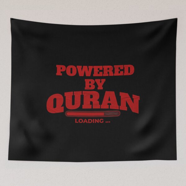Item preview, Powered by Quran Loading - Bar Typography Islamic Design (V.1) designed and sold by D-Islamic.