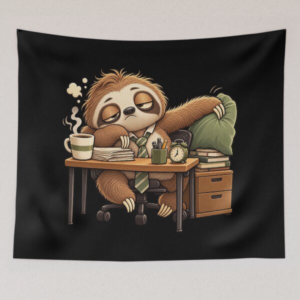 Item preview, Professional Napper Sleepy Sloth designed and sold by Haji  Kamora.