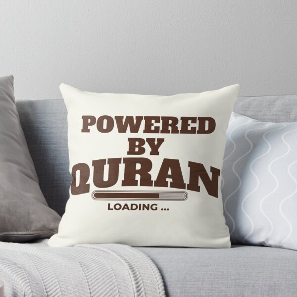 Item preview, Powered By Quran Loading - Bar Typography Islamic Design (V.3) designed and sold by D-Islamic.