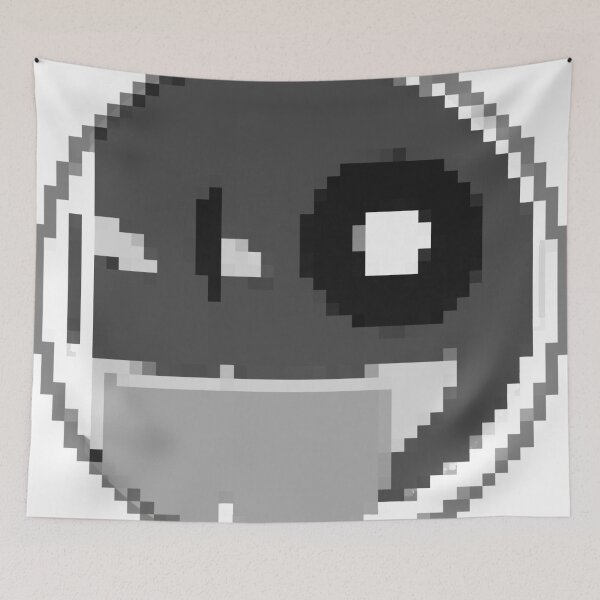 Item preview, Sticky Emojii Black by RootCat designed and sold by Grimm Land.