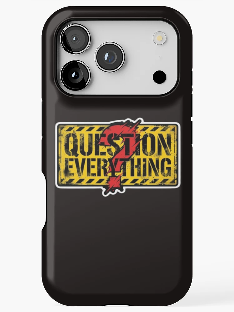 Thumbnail 1 of 4, iPhone Case, Question Everything designed and sold by Monem-RASH.