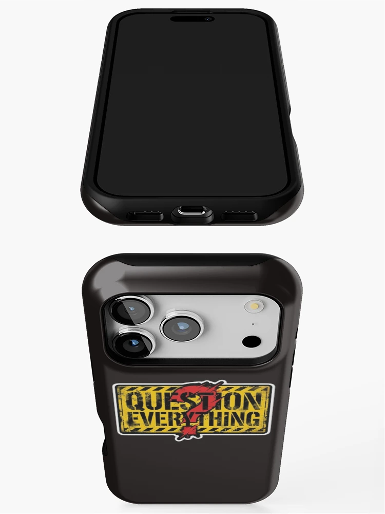 Thumbnail 3 of 4, iPhone Case, Question Everything designed and sold by Monem-RASH.