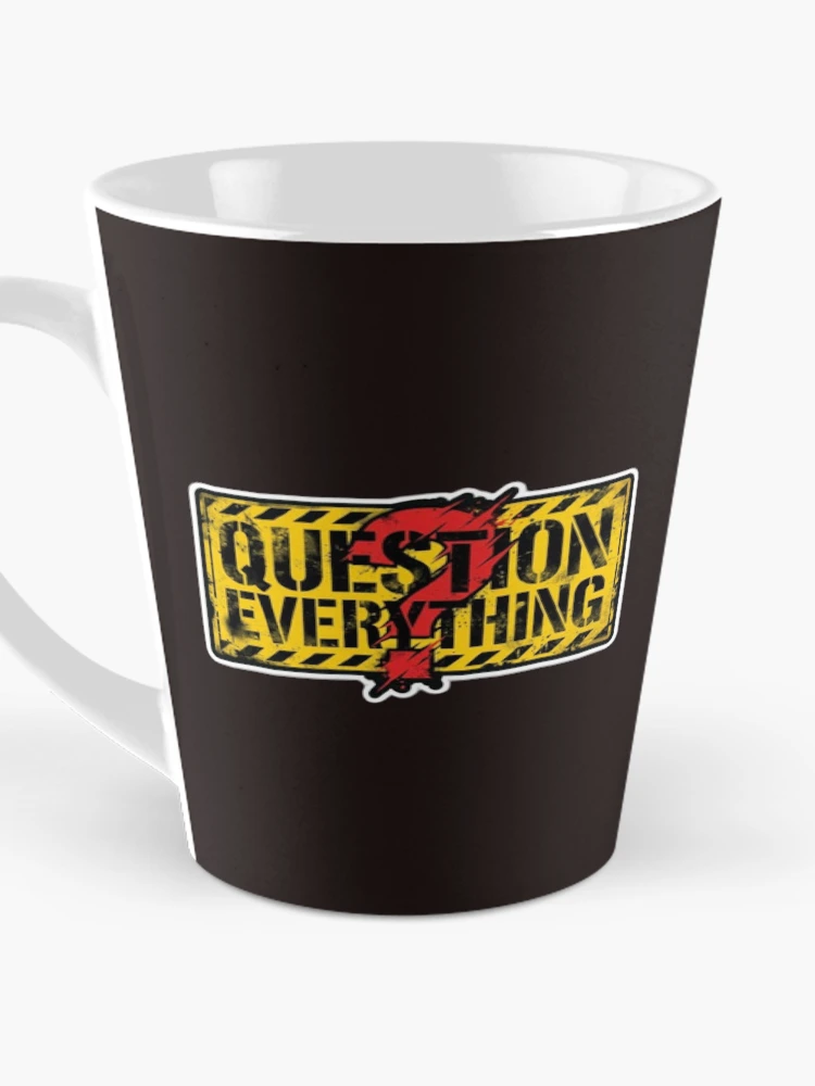 Thumbnail 3 of 4, Coffee Mug, Question Everything designed and sold by Monem-RASH.