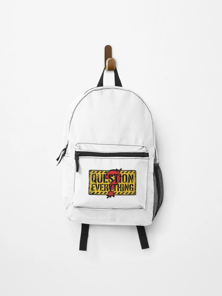 Thumbnail 1 of 3, Backpack, Question Everything designed and sold by Monem-RASH.