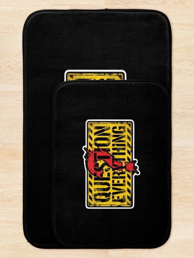 Thumbnail 5 of 6, Bath Mat, Question Everything designed and sold by Monem-RASH.