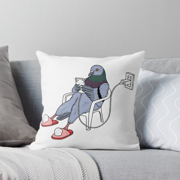 Item preview, Pigeon on Smartphone designed and sold by DaliMustache.