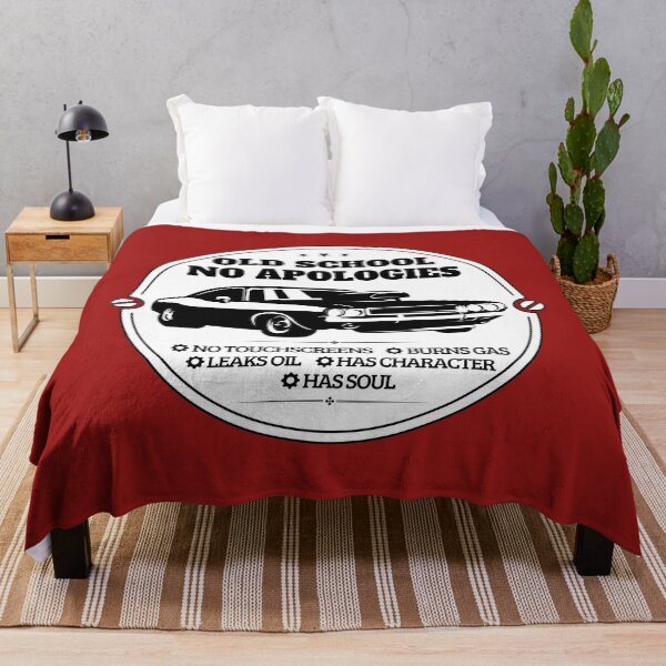 Item preview, Old School No Apologies – Classic Muscle Car Vintage Garage Style designed and sold by Zarppelon.