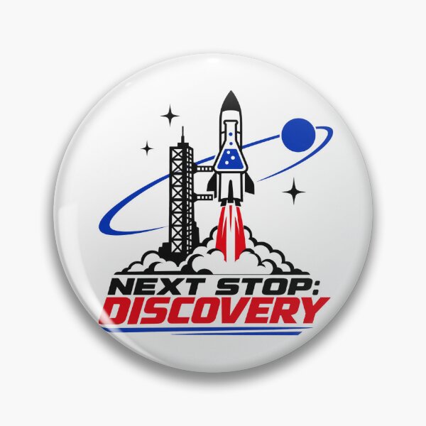Item preview, Next Stop Discovery – Rocket & Science Flask – STEM Space Explorer Art Tee designed and sold by bobscraze.