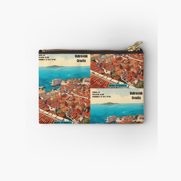 Item preview, Dubrovnik Croatia Retro Comics City Portrait No. 12 designed and sold by Malaryk.