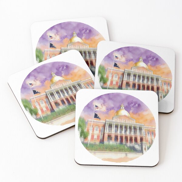 Item preview, Massachusetts State House designed and sold by Amber Art.