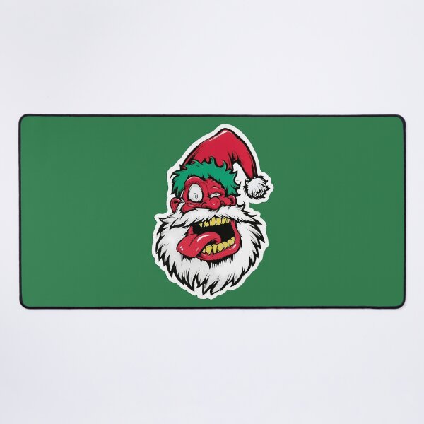 Item preview, Creepy Zombie Santa Claus Sticker Funny Horror Christmas designed and sold by peterdesigns.