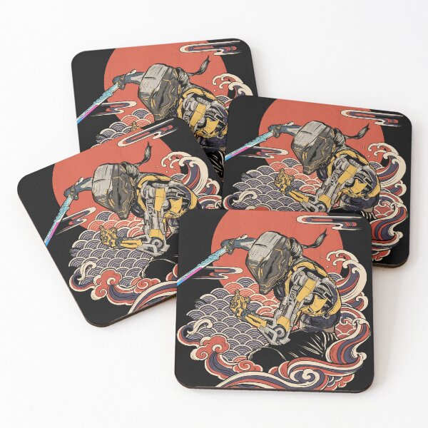 Item preview, Jack Ghostrunner Ukiyo-e Video Game Anime Shirt designed and sold by Senpaiwaves.