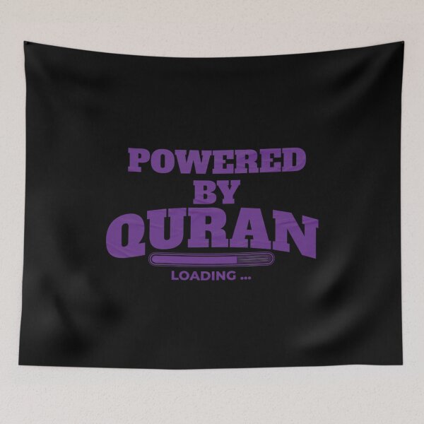 Item preview, Powered by Quran Loading - Bar Typography Islamic Design (V.5) designed and sold by D-Islamic.