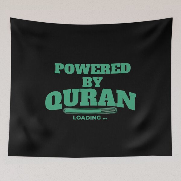 Item preview, Powered by Quran Loading - Bar Typography Islamic Design (V.6) designed and sold by D-Islamic.