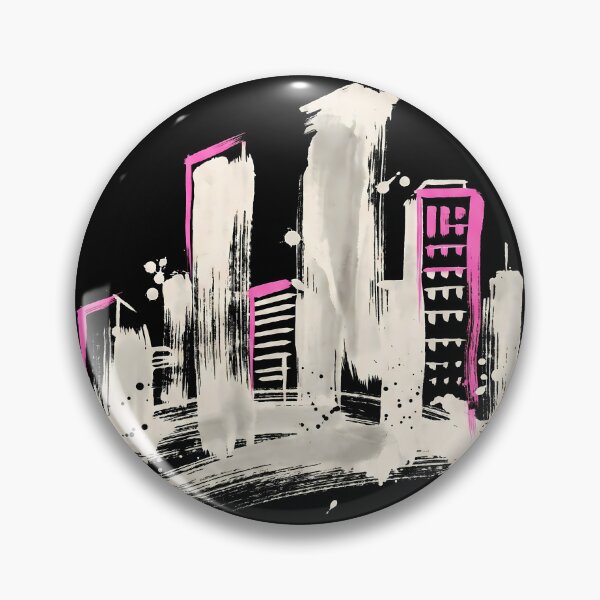 Artikelvorschau, Neon Vice City Skyline Grand Theft Auto Vice City Sumi-e Videospiel Anime Shirt entworfen und verkauft von Senpaiwaves.