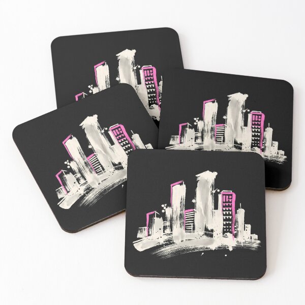 Item preview, The Neon Vice City Skyline Grand Theft Auto Vice City Sumi-e Video Game Anime Shirt designed and sold by Senpaiwaves.
