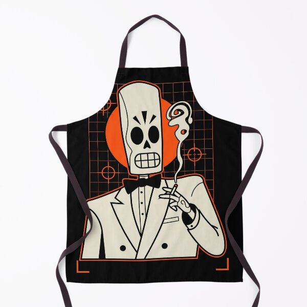 Item preview, Manny Calavera Grim Fandango Techwear Gaming Graphic Tee designed and sold by Senpaiwaves.